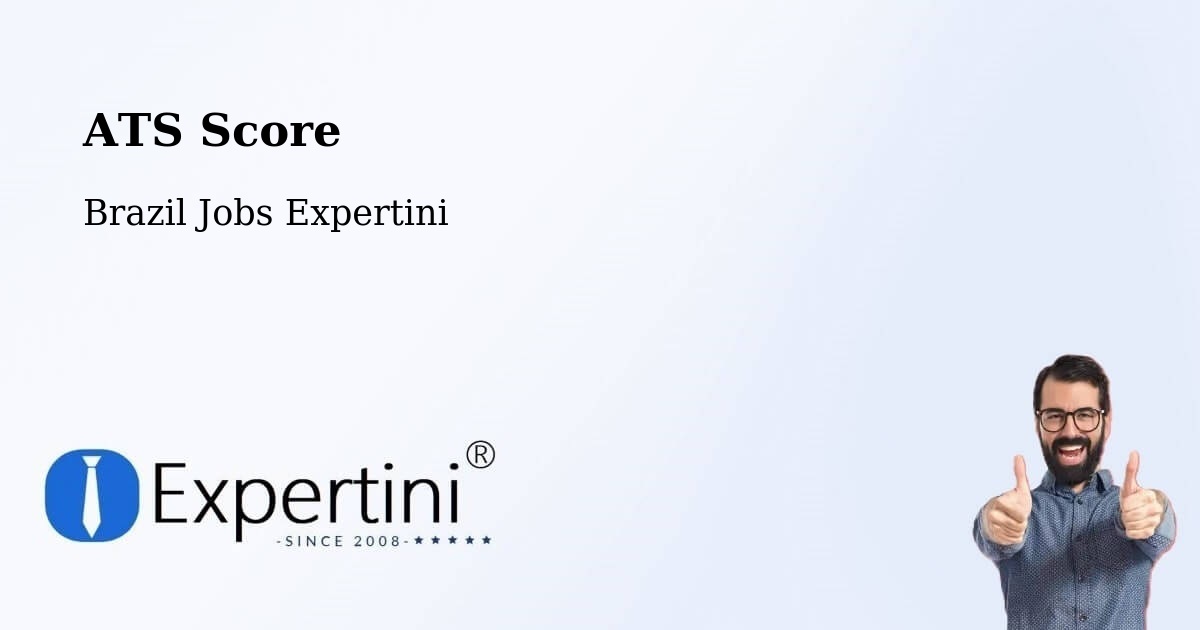 Resume ATS Score & Job Description Match Tool – Arês - Brazil Jobs Expertini